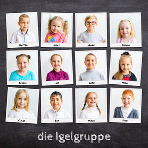 Erstelle deine persönliche Kindergarten-Collage im Polaroid-Stil mit Namen! Erstelle deine persönliche Kindergarten-Collage im Polaroid-Stil mit Namen!