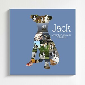 Hunde-Fotocollage "Jack Russell Terrier" erstellen. Eigene Fotos, Namen und Texte. Hunde-Fotocollage "Jack Russell Terrier" erstellen. Eigene Fotos, Namen und Texte.