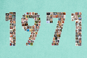 Fotocollage als Jahreszahl erstellen. Ideales Geschenk mit vielen Fotos. Fotocollage als Jahreszahl erstellen. Ideales Geschenk mit vielen Fotos.