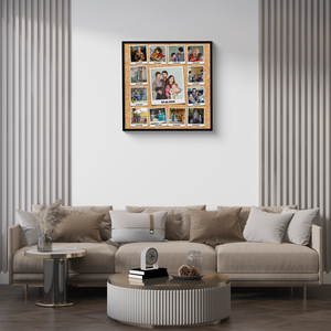 Polaroid-Fotocollage mit Beschriftung erstellen! Stylisches Geschenk. Polaroid-Fotocollage mit Beschriftung erstellen! Stylisches Geschenk.