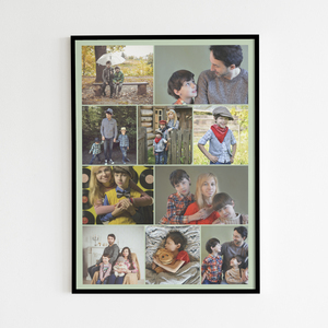Fotocollage „Du & Ich“ auf Poster – im Hochformat 30x45cm Fotocollage „Du & Ich“ auf Poster – im Hochformat 30x45cm