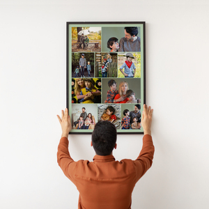 Fotocollage „Du & Ich“ auf Poster – im Hochformat 30x45cm Fotocollage „Du & Ich“ auf Poster – im Hochformat 30x45cm