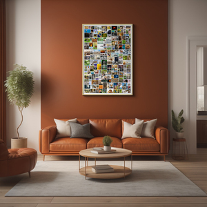 Kunst aus sehr vielen Fotos als kreative Collage. Premium-Druck auf Leinwand, Acryl, Dibond oder Poster Kunst aus sehr vielen Fotos als kreative Collage. Premium-Druck auf Leinwand, Acryl, Dibond oder Poster