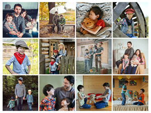 Fotocollage klassisches Raster-Layout – Querformat für 3 x 4 Fotos Fotocollage klassisches Raster-Layout – Querformat für 3 x 4 Fotos