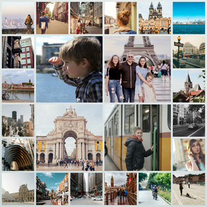 Urlaubscollage - Fotocollage mit Urlaubsbildern erstellen Urlaubscollage - Fotocollage mit Urlaubsbildern erstellen