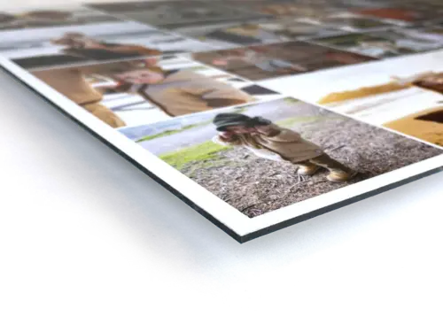 Fotocollage als Alu-Dibond