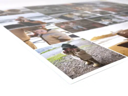Fotocollage als Poster